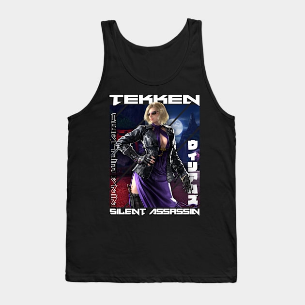 Nina Williams Tank Top by Nifty Store